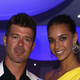 Robin Thicke and April Love Geary attend the De Grisogono party during the 68th annual Cannes Film Festival on May 19, 2015 in Cap d’Antibes, France.